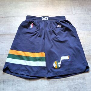 Utah Jazz Adidas NBA Basketball Shorts Men's M Player Issued Team